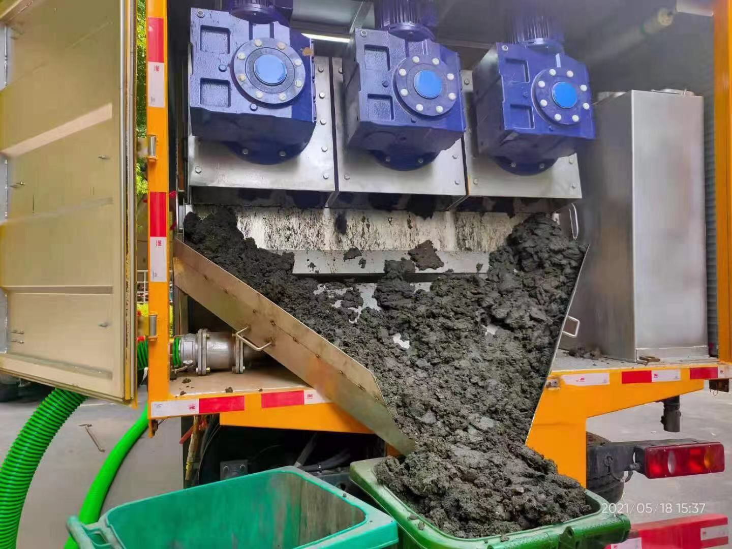 盘州化粪池清掏城市维护站-泥浆净化干湿分离处理